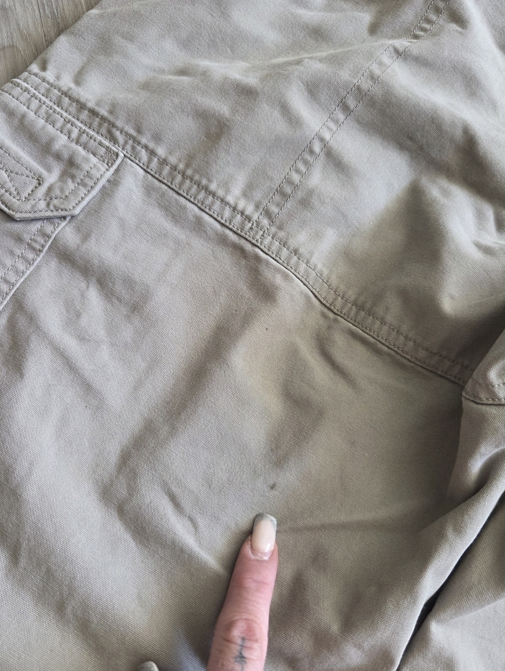 5.11 Tactical Mens Pants Style 74251 Cotton Canvas Khaki Size 32x34 (30x32) - Picture 9 of 11